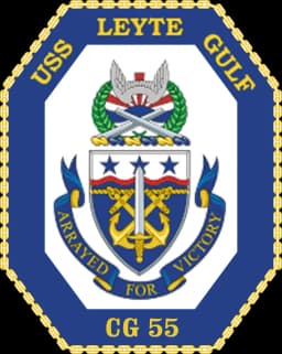 USS Leyte Gulf Navy crest